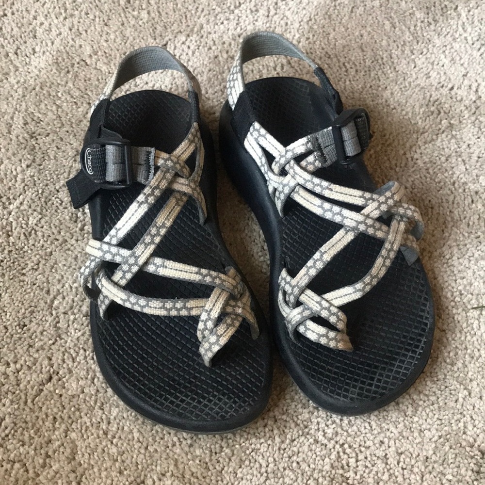 Women Chaco Grey and White